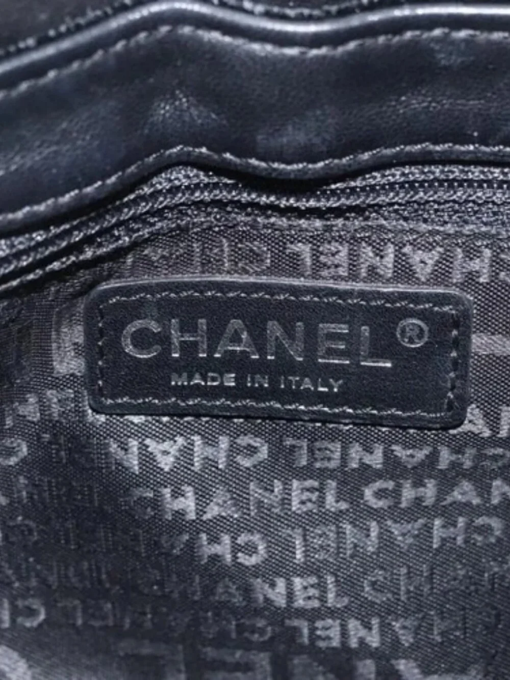 CHANEL brand	chanel color	black